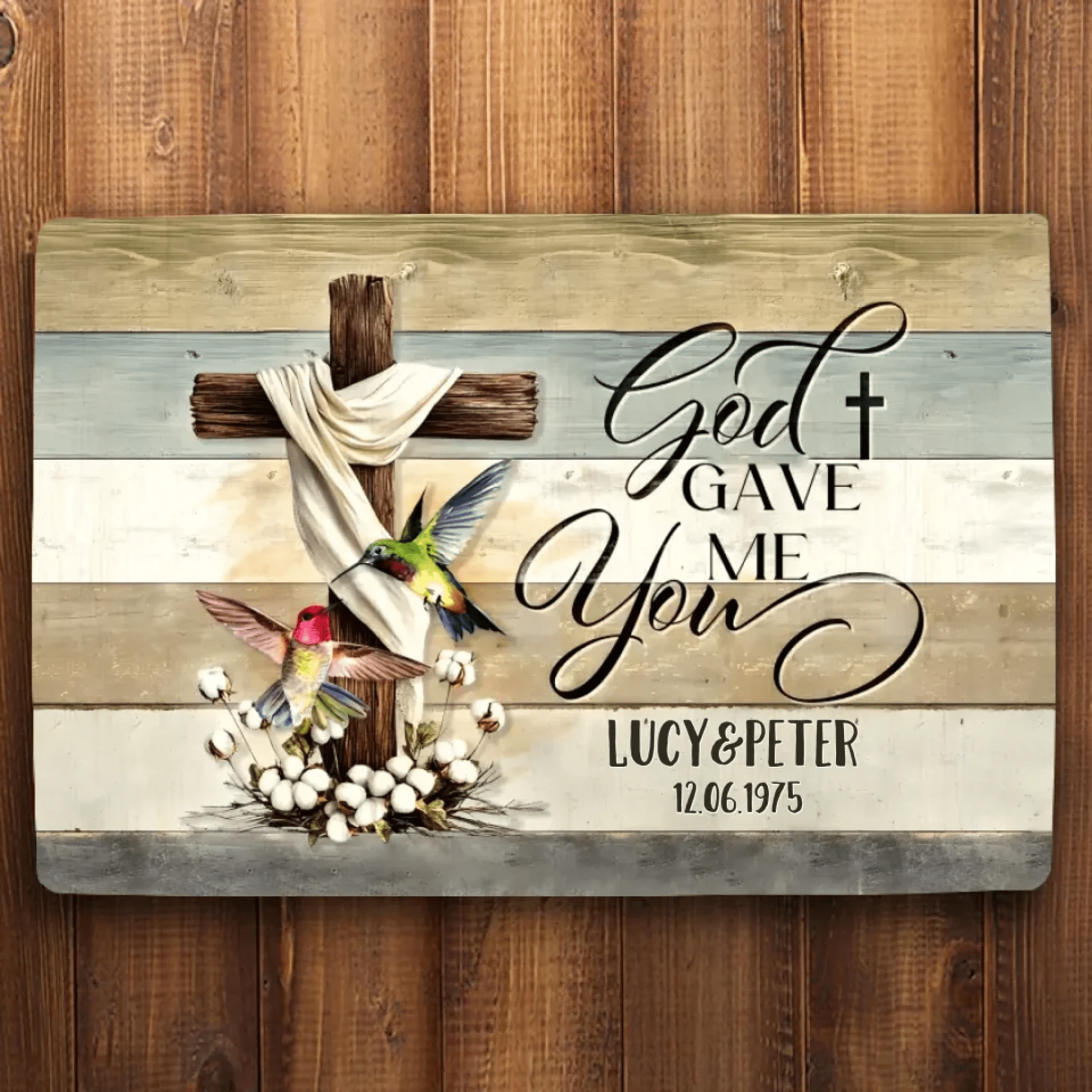 Customized Gift For Couple Wedding Anniversary Doormat 712248 - D - DiyGiftly