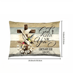 Customized Gift For Couple - Wedding Anniversary Pillow 712248 - B - DiyGiftly