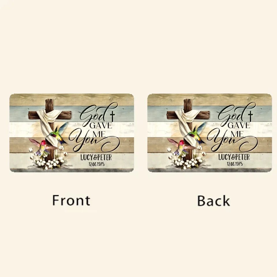 Customized Gift For Couple Wedding Anniversary Wallet Card 712248 - Q - DiyGiftly