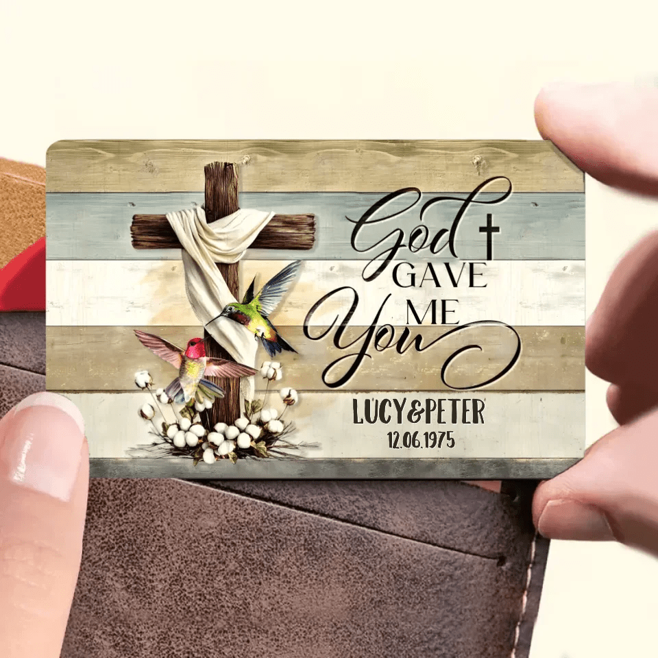 Customized Gift For Couple Wedding Anniversary Wallet Card 712248 - Q - DiyGiftly