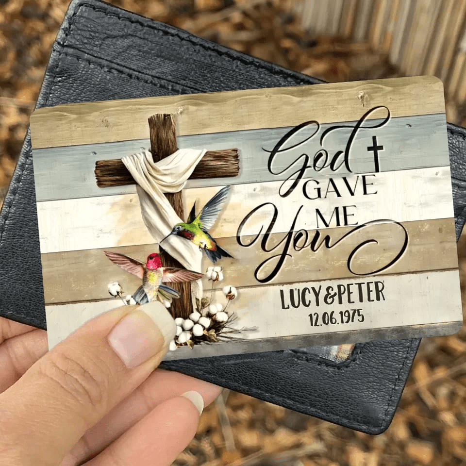 Customized Gift For Couple Wedding Anniversary Wallet Card 712248 - Q - DiyGiftly