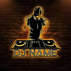 Customized Name DJ Player Metal Sign – Personalized Wall Art for DJs, Music Rooms, Home Studios, or Nightclubs, LED Metal Decoration, Unique Gift for Music Lovers and DJ Enthusiasts 29923072 - DiyGiftly