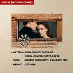 Customized Posters For Couples - Simply Blessed - Personalized Poster 742012 - 742016 - DiyGiftly