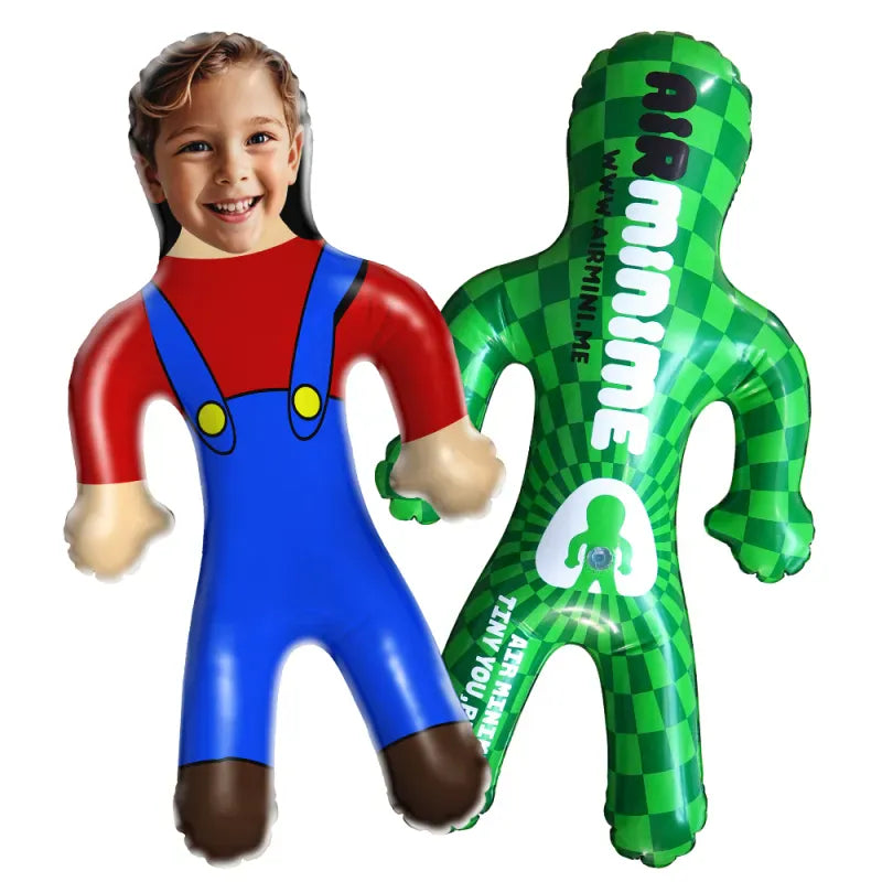 Custom Face Super Kid Blow Up Dolls Funny Inflatable Balloon Custom Air Doll for Party Favors