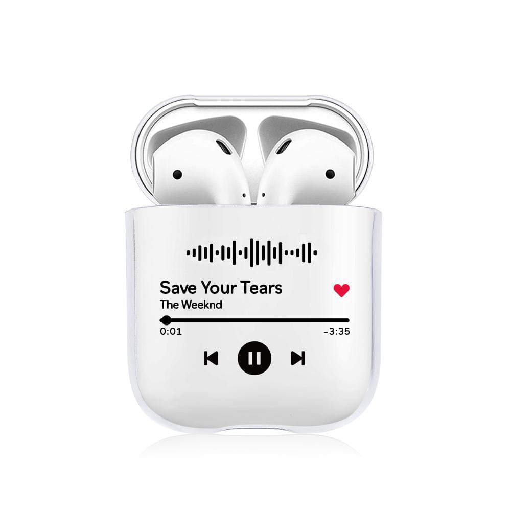 Custom Song Scannable Music Code Airpods 2 Case Cover