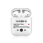 Custom Song Scannable Music Code Airpods 2 Case Cover