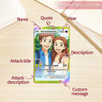 Custom Valentine's Day Poke Card Gift For Couple Valentine's Day Gift Custom Poke Present