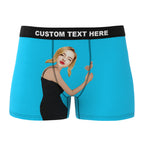 personalized photo boxer shorts custom design gift for boyfriend