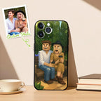 Custom Photo Phone Case Anime Portrait Personalized Phone Case A Variety of Cartoon Style