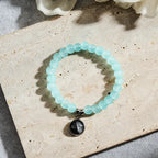 Custom Moon Phase Beads Bracelet Luminous Bracelet Gift for Her