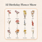 Custom Name Birth Flower Straw Coffee Cup 12oz/350ml - Personalized and Stylish