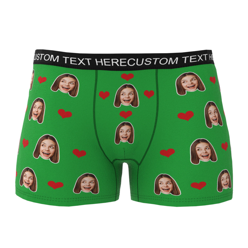 personalized face photo boxer briefs gift for boyfriend