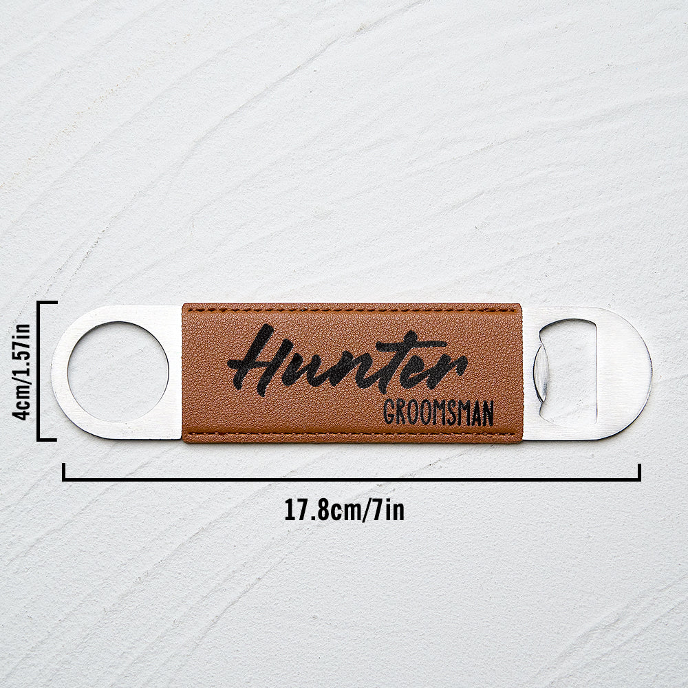 Personalized Bottle Opener Groomsmen Gifts Groomsmen Proposal Best Man Gift