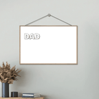 meaningful custom gift for dad with keepsake style keepsake design