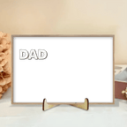 dad grandpa papa walking with kids half nation flag personalized design custom gift for everyday use