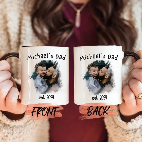 daddy photo gift mug mug for dad personalized gift
