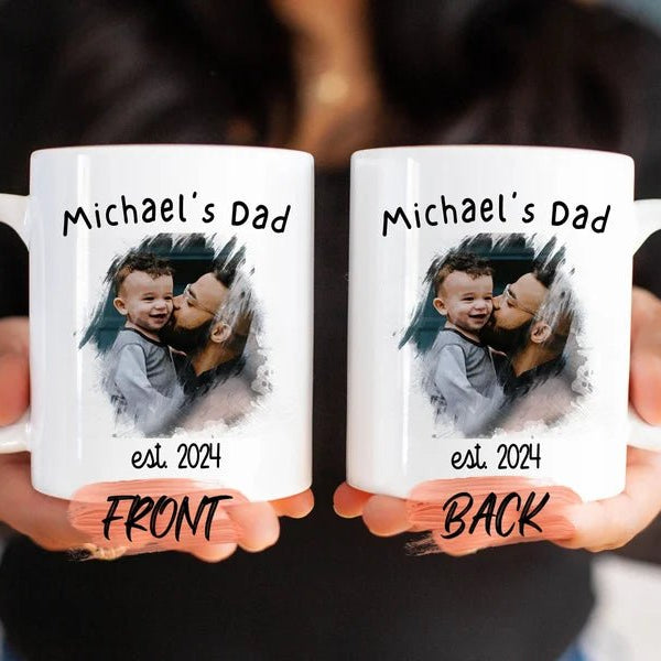 personalized mug for dad with high quality craftsmanship