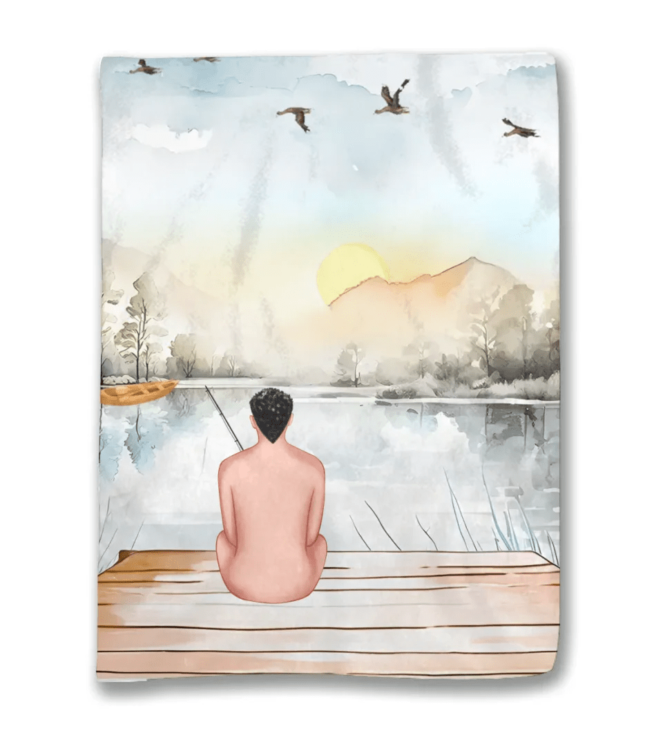 personalized design blanket memorial design sherpa