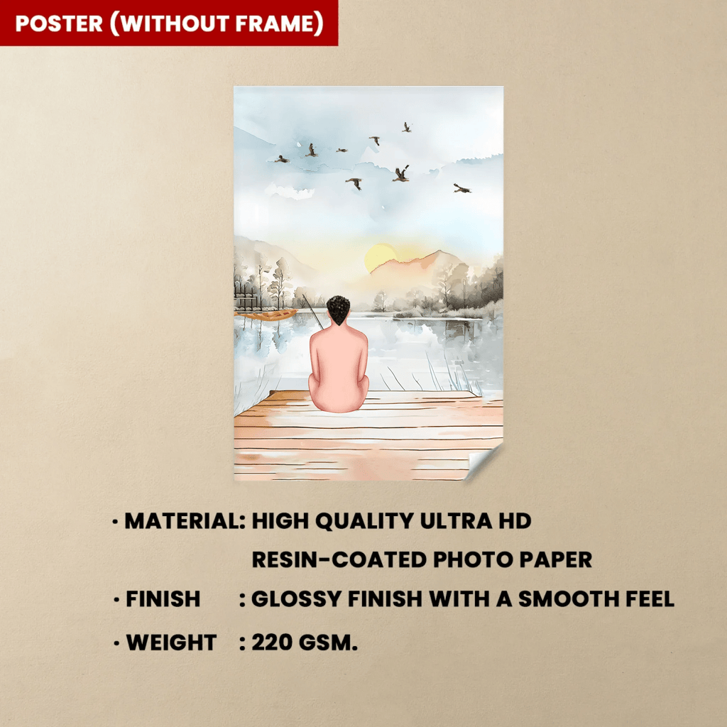 Daddy Thanks For Being My Hero, My Friend - Personalized Wrapped Canvas 713197 - 713360 - DiyGiftly