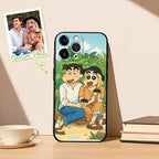 Custom Photo Phone Case Anime Portrait Personalized Phone Case A Variety of Cartoon Style