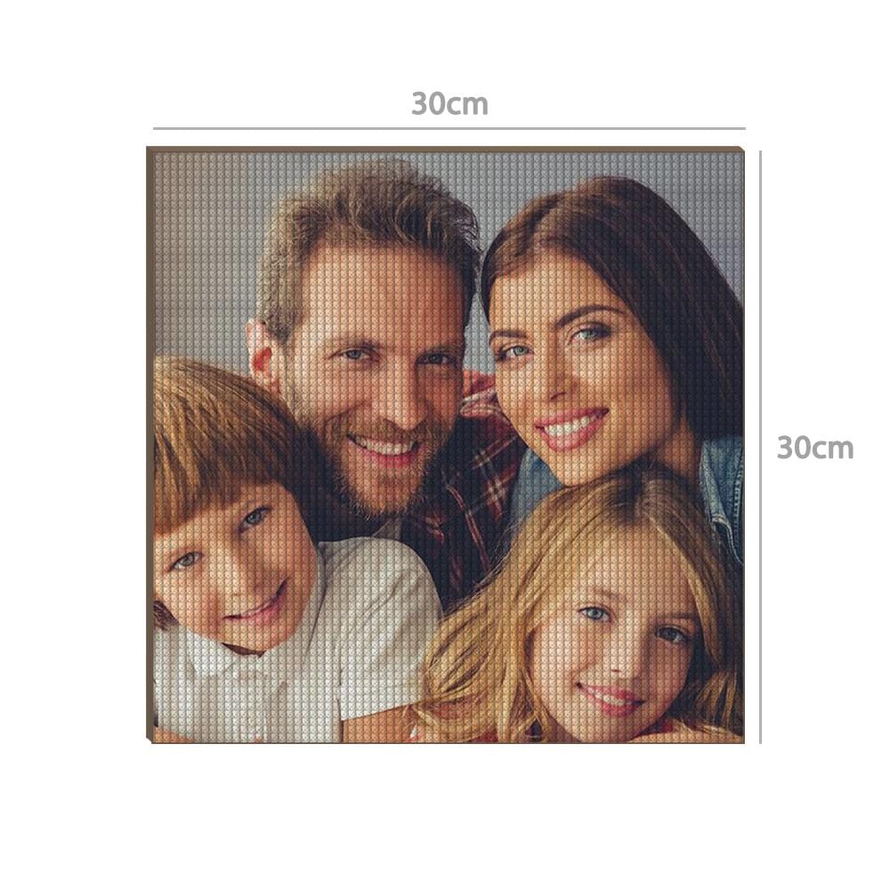 Pintura de diamantes 5D personalizada sin marco - 7 colores