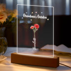 grandmas garden of love night light mothers day gift for grandma