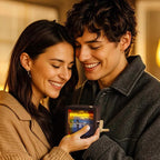 Custom Halloween Photo Flipbook Frame Animation Machine Hand-cranked Detachable Photos Flipbook Box Photo Album with Light Halloween Gifts