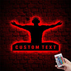 DJ Player Custom Name Metal Wall Art – Personalized Music Sign for Nightclubs, Studios & Home Decor 88760320 - DiyGiftly