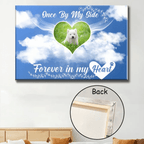 Dog Fur Appear When Angels Are Near - Personalized Dog Poster 740855 - 740865 - DiyGiftly