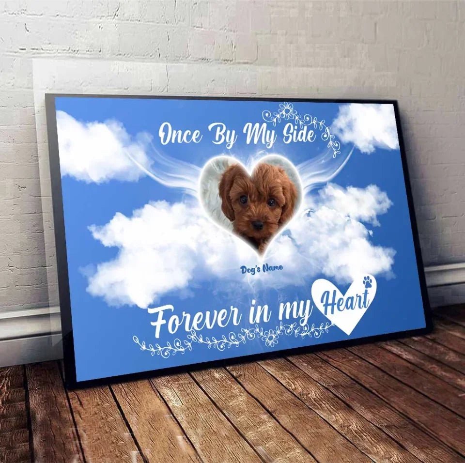 Dog Fur Appear When Angels Are Near - Personalized Dog Poster 740855 - 740865 - DiyGiftly