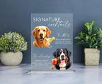 Dog Signature Cocktails Sign, Pet Signature Drink Bar Menu, Acrylic Wedding Bar Menu, Pet Wedding Bar Sign, Dog Signature Drinks Sign 209088 - DiyGiftly