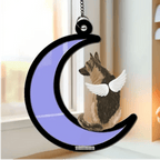 personalized design suncatcher ornament loss of dog gift window hanging keepsake personalized preview