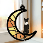 personalized design loss of dog gift suncatcher ornament window hanging keepsake main view