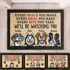 Dog - We'll Be Watching You - Funny Personalized Dog Decorative Mat 683380 - DiyGiftly