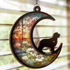 personalized design suncatcher ornament loss of dog gift window hanging keepsake personalized preview