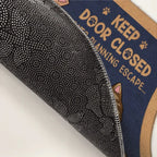 Don't Let The Cat Out No Matter What He Tells You - Cat Personalized Custom Home Decor Decorative Mat - House Warming Gift, Gift For Pet Owners, Pet Lovers 658054 - DiyGiftly