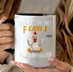 Don’t Like Me? F Caw F – Funny Personalized Mug, Custom Name Coffee Cup, Sarcastic Gifts for Friends, Coworkers, Besties, Birthday & Christmas Gifts 1072634 - DiyGiftly
