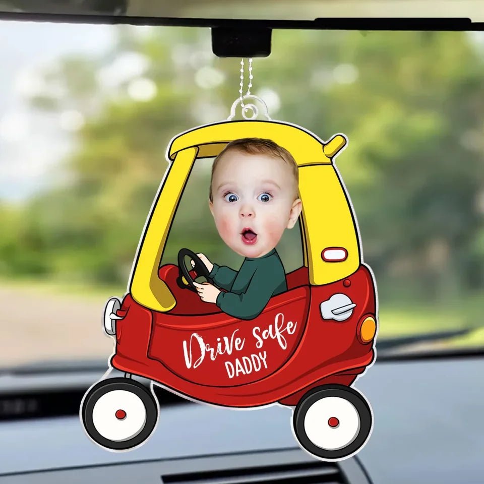 thoughtful ornament for dad with custom detail