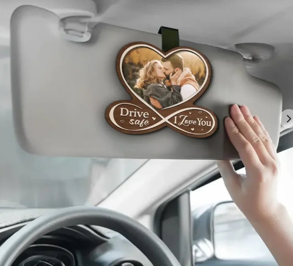 Drive Safe - Personalized Custom Car Visor Clip 751424 - DiyGiftly