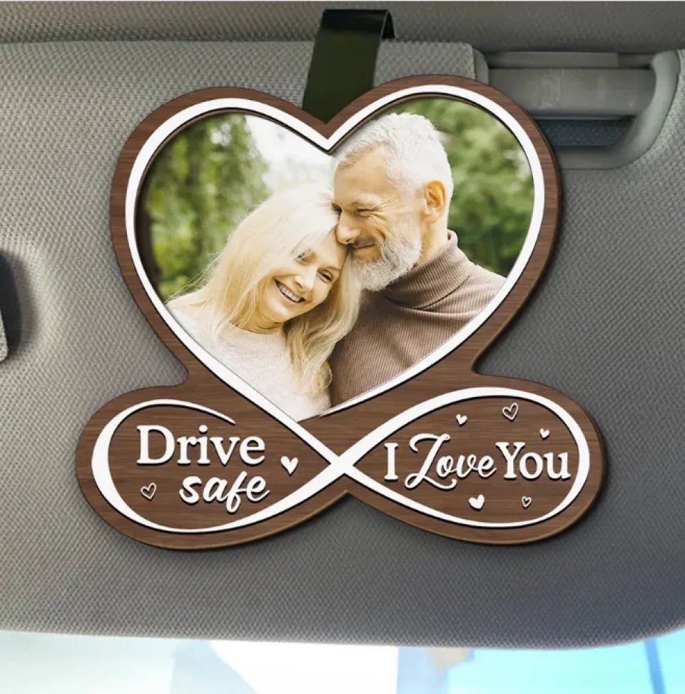 Drive Safe - Personalized Custom Car Visor Clip 751424 - DiyGiftly
