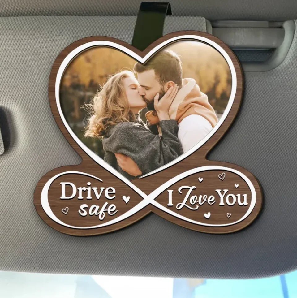 Drive Safe - Personalized Custom Car Visor Clip 751424 - DiyGiftly