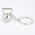 Dumbbell Metal Keychain Accessories Equipment Kettlebells Dumbbells Boxing Pendant Mini Fitness Keychain - DiyGiftly