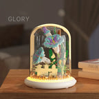 Jasmine Bouquets DIY Flower Building Set Perfect Birthday Day Gift with Dust Cover Valentines Gift