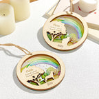 cat memorial ornament personalized design memorial tree keepsake