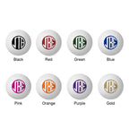 Personalized Monogram Golf Balls Gifts for Men and Women