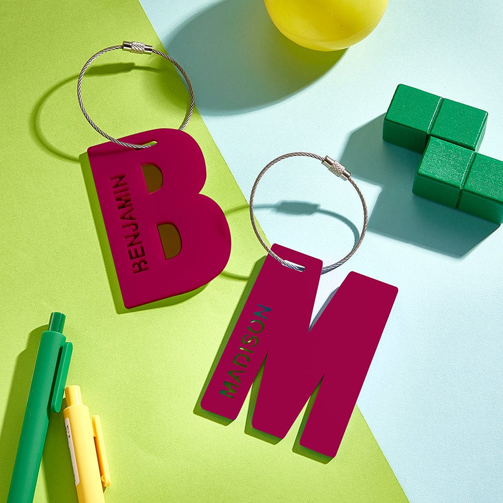 Personalized Name Tag Backpack Tag Luggage Name Tag Back to School Gift for Children