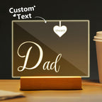 engraved 1 5 names night light gifts for dad custom gift for dad personalized gift