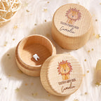 Personalized Wooden Tooth Box with Engraved Name Tooth Fairy Keepsake Gift for Kids