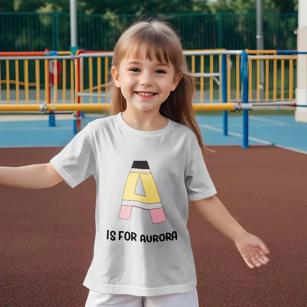 shirt back to school personalized gift for daughter detail photo