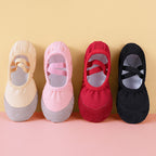Women Girls Ballet Shoes Children Adult Ballet Shoes Canvas Split Sole Ballet Shoes Yoga Dancing Shoes